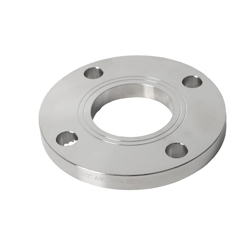 Carbon Steel Plate Flange With Bolt Holes Around Its Surrounding