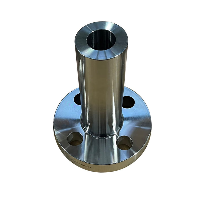 Long Welded Neck Stainless Steel Material Polishing Treatment