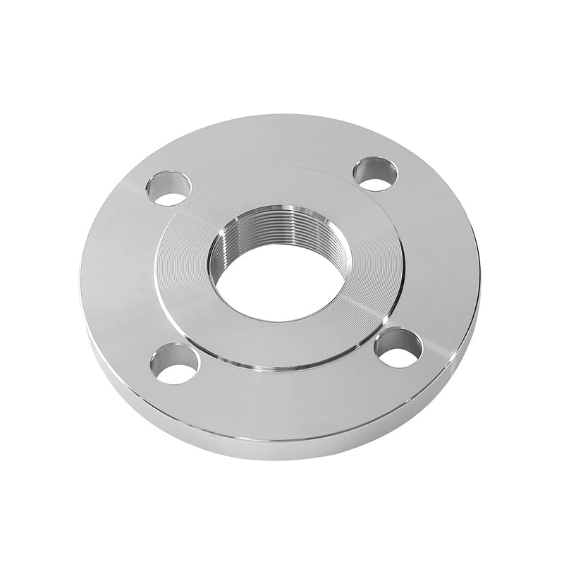 Stainless Steel Threaded Flange Used For Low-Pressure Systems