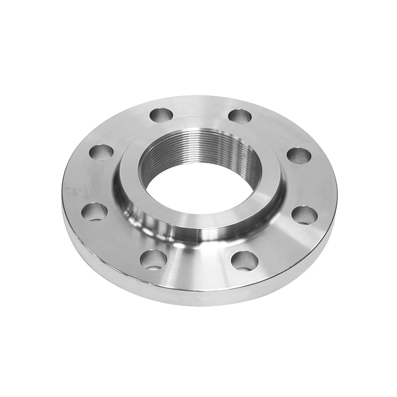 Stainless Steel Threaded Flange Used For Low-Pressure Systems