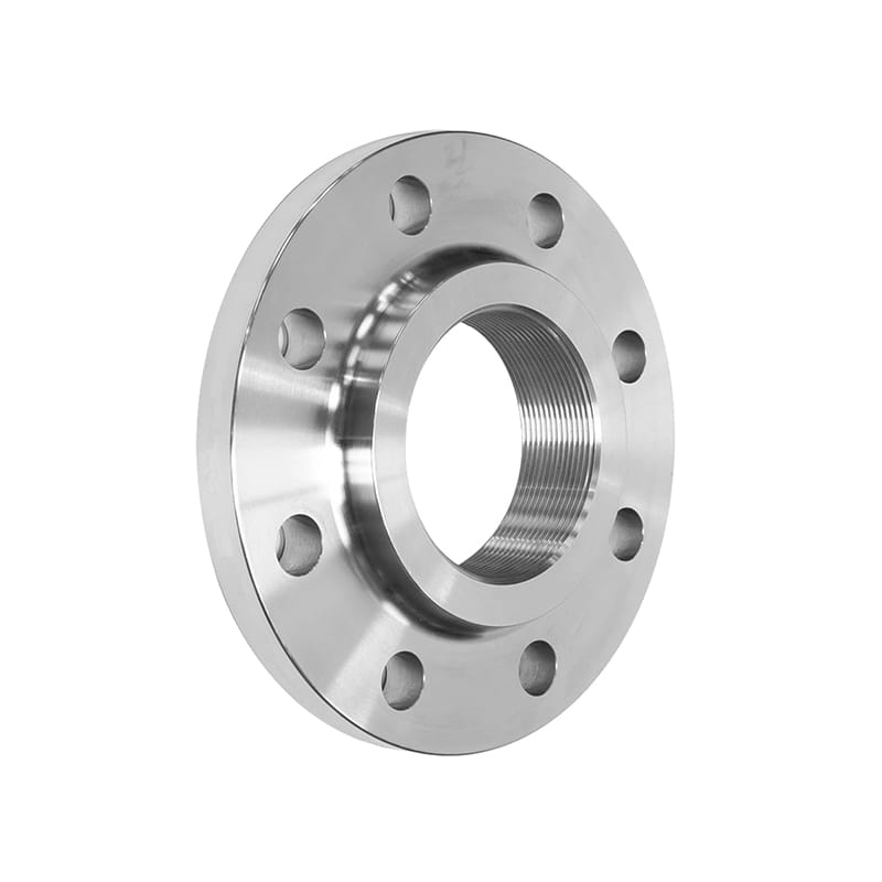 Stainless Steel Threaded Flange Used For Low-Pressure Systems