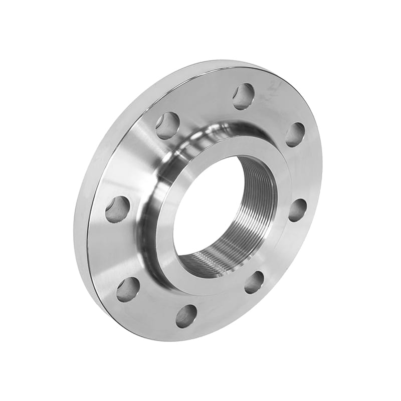 Stainless Steel Threaded Flange Used For Low-Pressure Systems