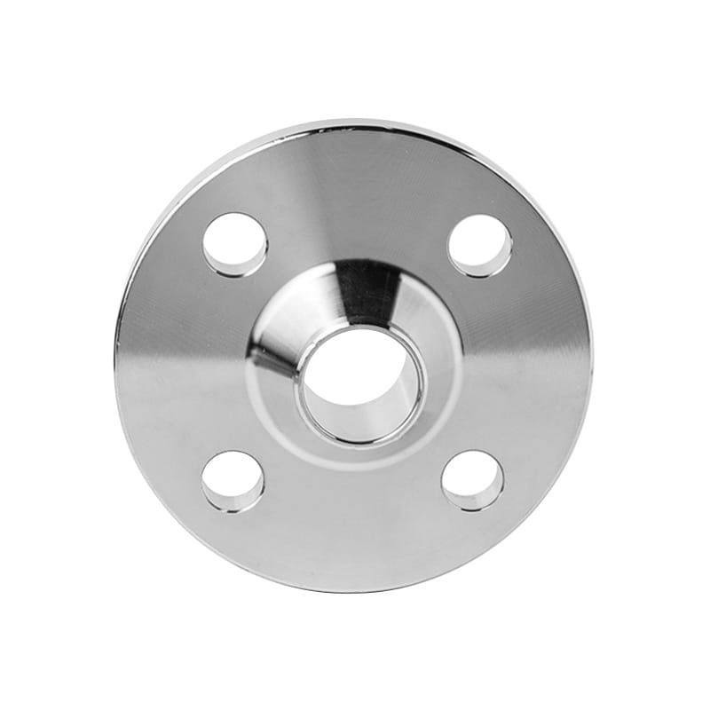 Stainless Steel Weld Neck Flange With A Tapered Hub And A Rim