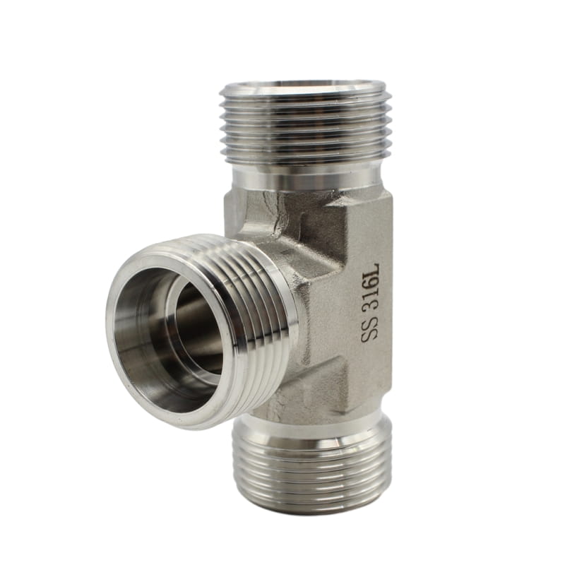 Stainless Steel Threaded Tees Provide Reliable Pipe Connections