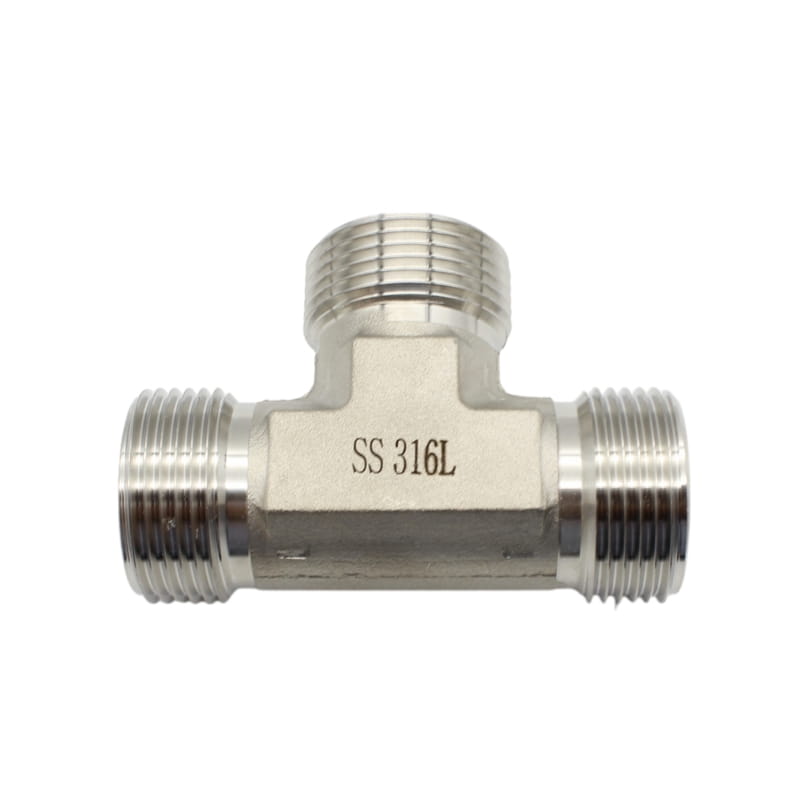 Stainless Steel Threaded Tees Provide Reliable Pipe Connections