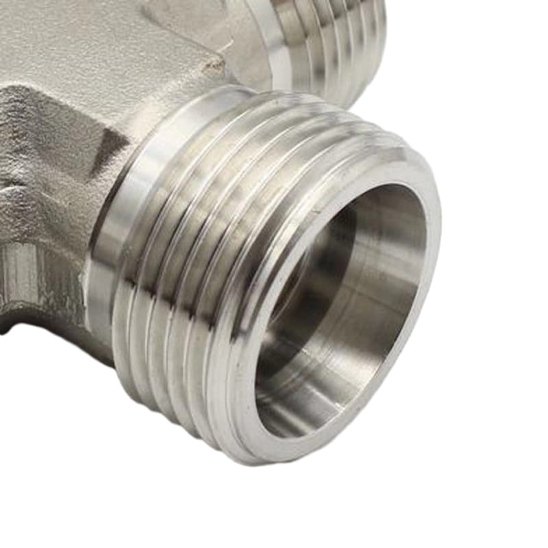 Stainless Steel Threaded Tees Provide Reliable Pipe Connections