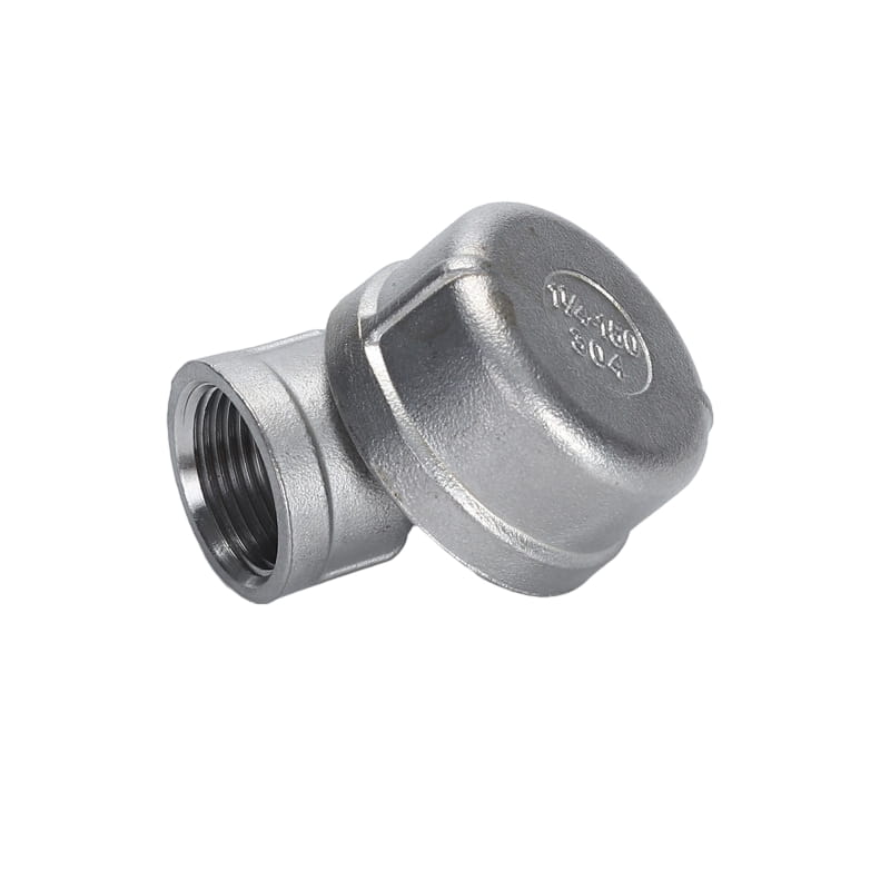 Investment Casting Stainless Steel Pipe End Caps Have Female Thread