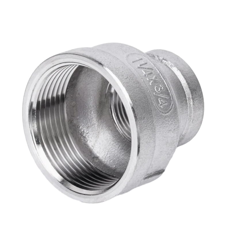 Stainless Steel Bell Reducing Couplings Connecting Two Sections Of Different Diameters