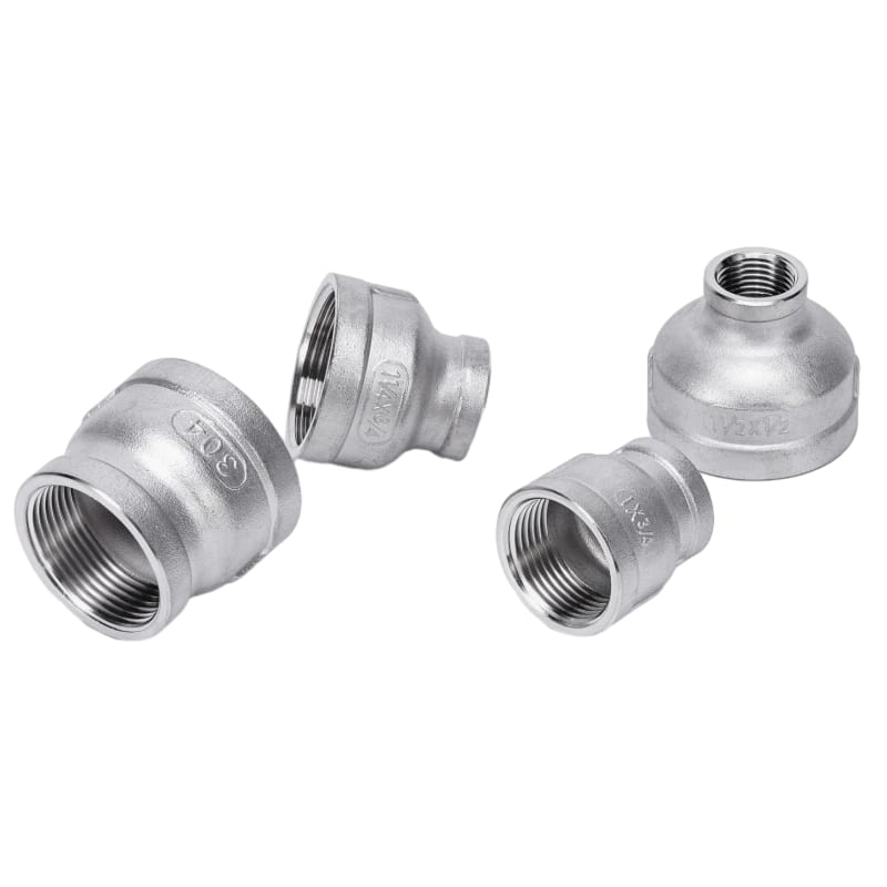 Stainless Steel Bell Reducing Couplings Connecting Two Sections Of Different Diameters