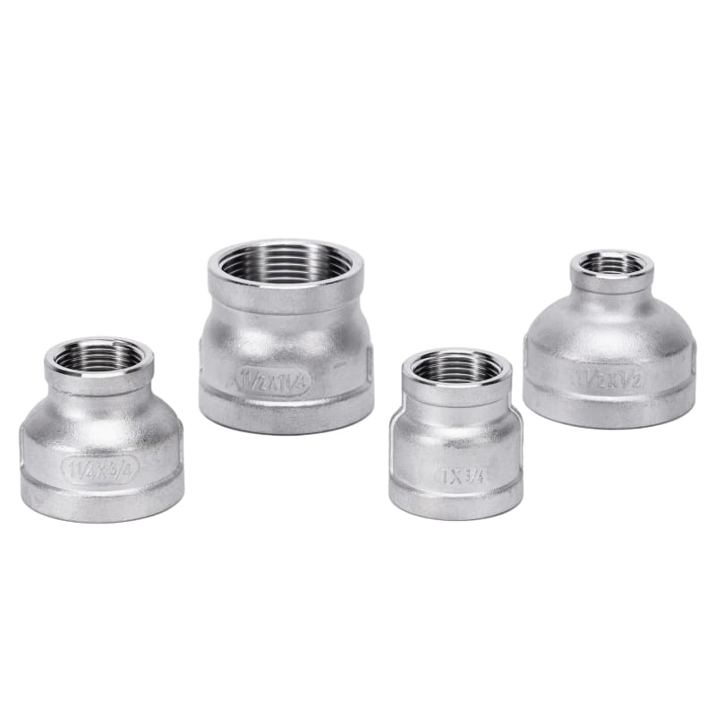 Stainless Steel Bell Reducing Couplings Connecting Two Sections Of Different Diameters