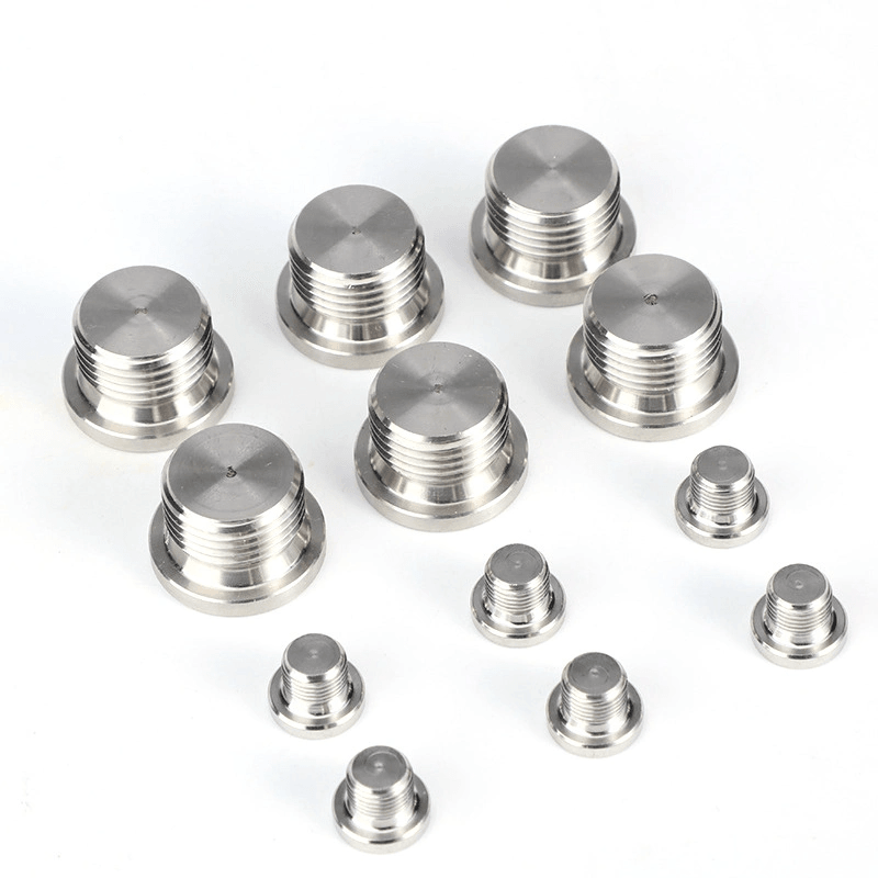 Resists Corrosion Stainless Steel Pipe Plugs Wth Male Npt Threads