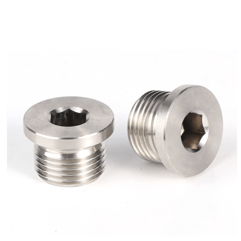 Resists Corrosion Stainless Steel Pipe Plugs Wth Male Npt Threads