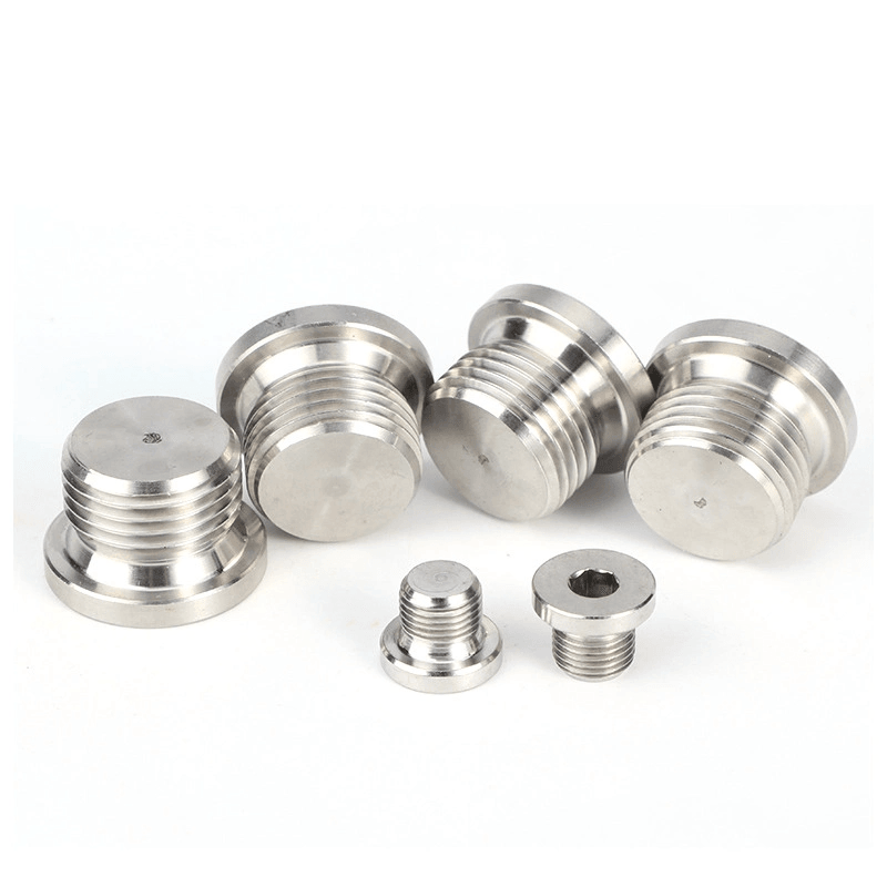 Resists Corrosion Stainless Steel Pipe Plugs Wth Male Npt Threads