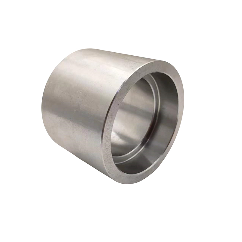 340 Stainless Steel Forged Socket Straight Coupling Welding Pipe Fitting