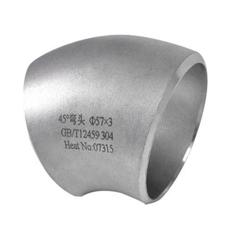 Elbow 45°Butt Weld 40S 316 stainless steel tube fittings safe and leak-free