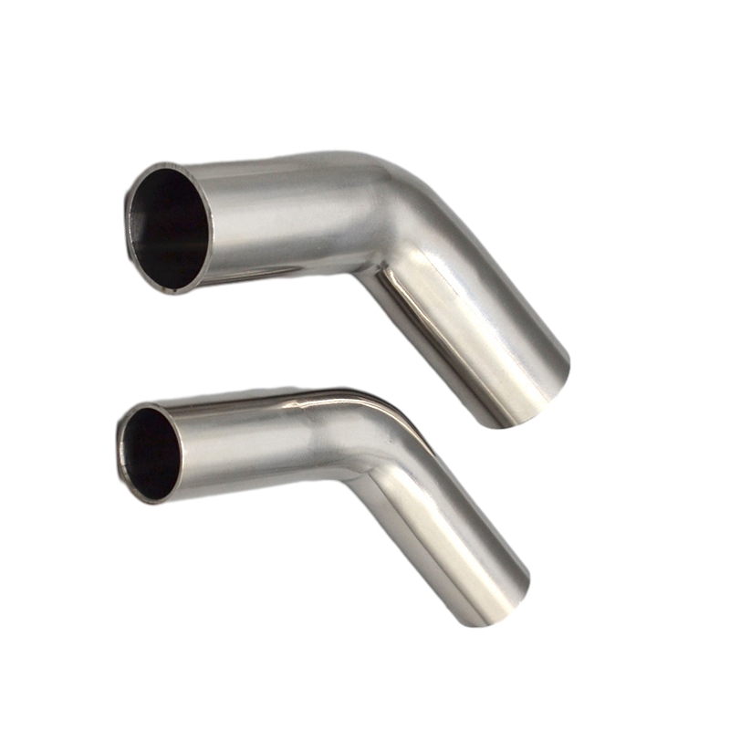 Food Grade High Precision Stainless Steel 45°Long Radius Tube Bends