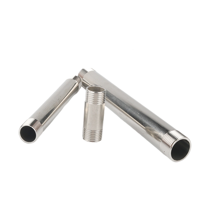 Stainless Steel Sch 40 Threaded Nipples Fitting Threaded Both Ends