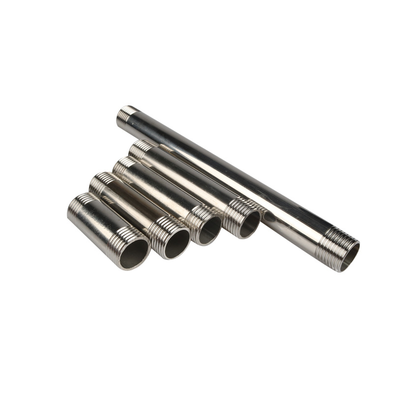 Stainless Steel Sch 40 Threaded Nipples Fitting Threaded Both Ends