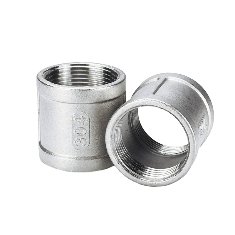 304 Stainless Steel Threaded Coupling Class 3000 Forged NPT Threaded Coupling