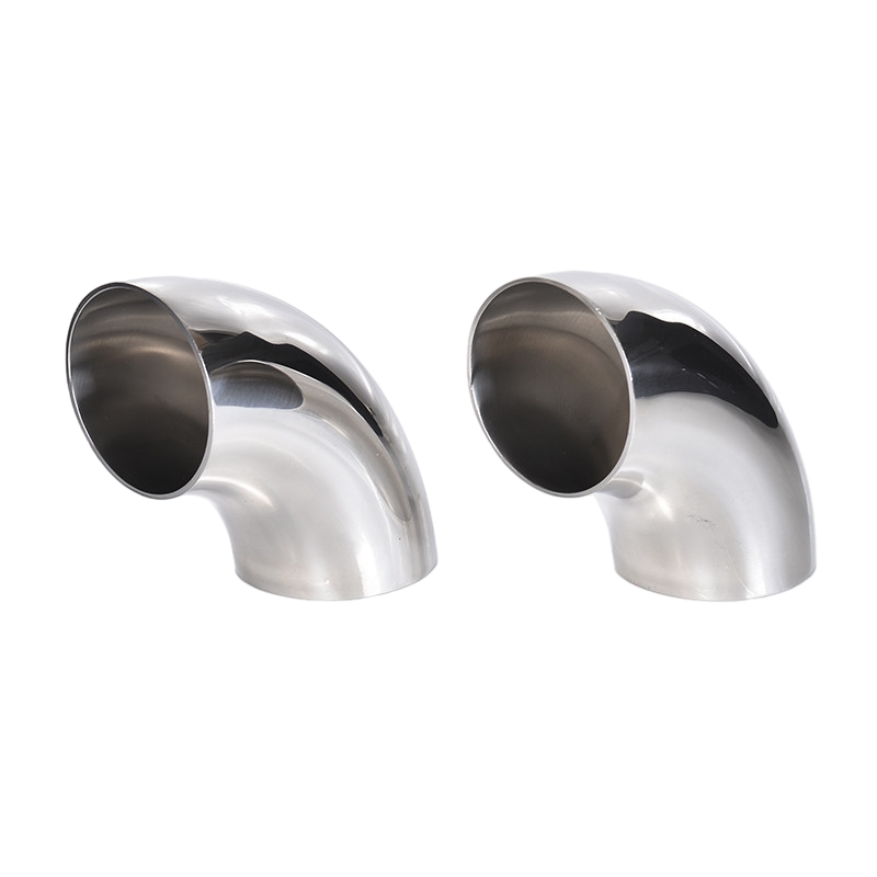 Thin Wall Bright Polished Stainless Steel 90°Short Radius Tube Bends