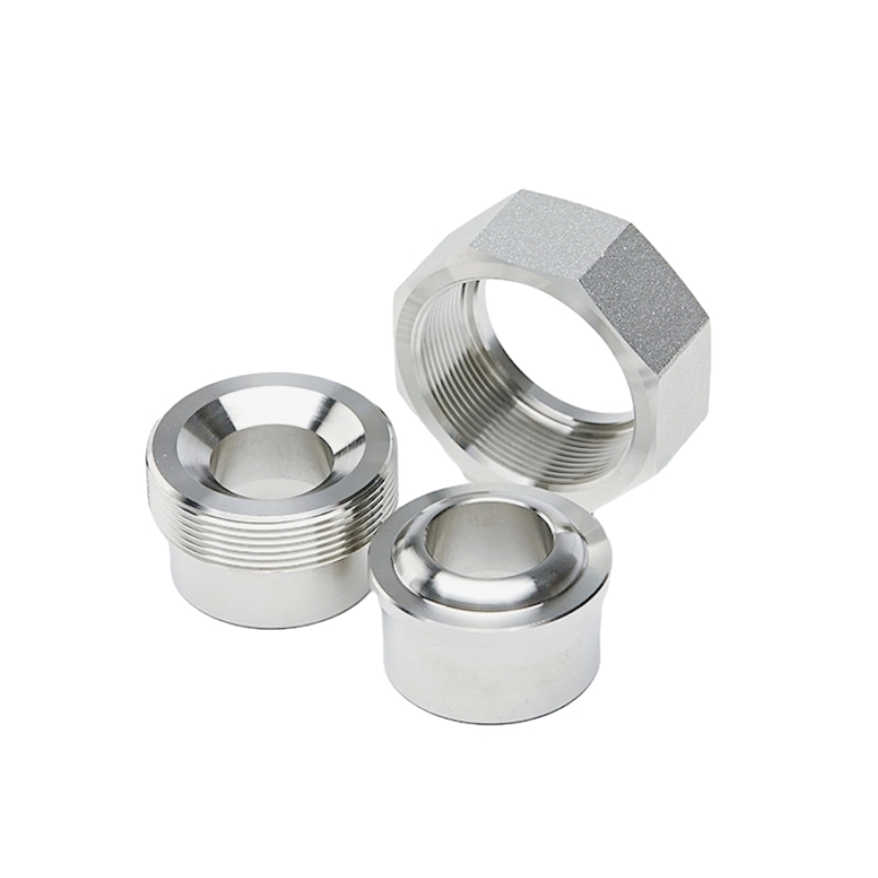 Low Pressure Stainless Steel Union With NPT Threaded Pipe Fittings