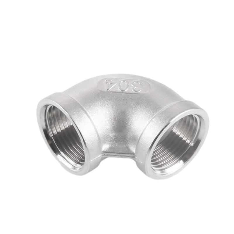 150# SS Pipe Connector Threaded Fitting Street 90°Degree Elbow