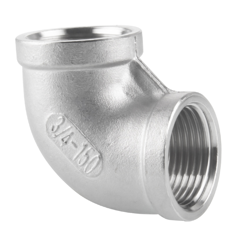 150# SS Pipe Connector Threaded Fitting Street 90°Degree Elbow