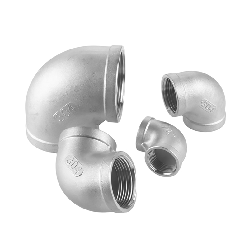 150# SS Pipe Connector Threaded Fitting Street 90°Degree Elbow