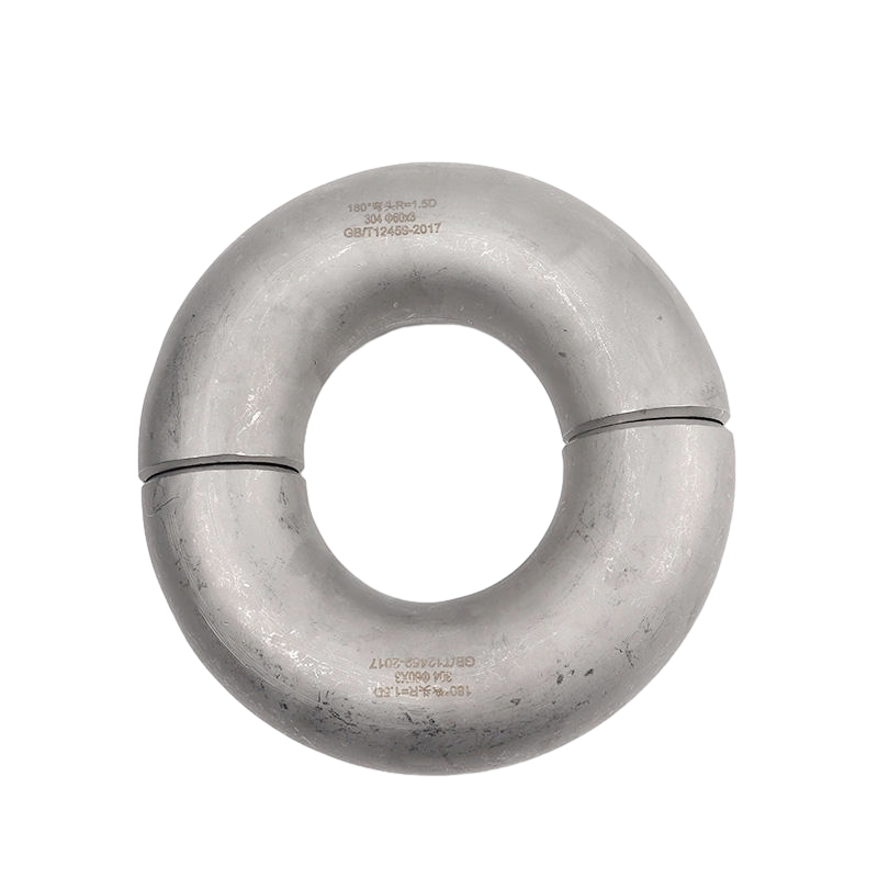 180°Long U-Shaped Welded Elbow 304 Stainless Steel Plumbing Pipe Fittings