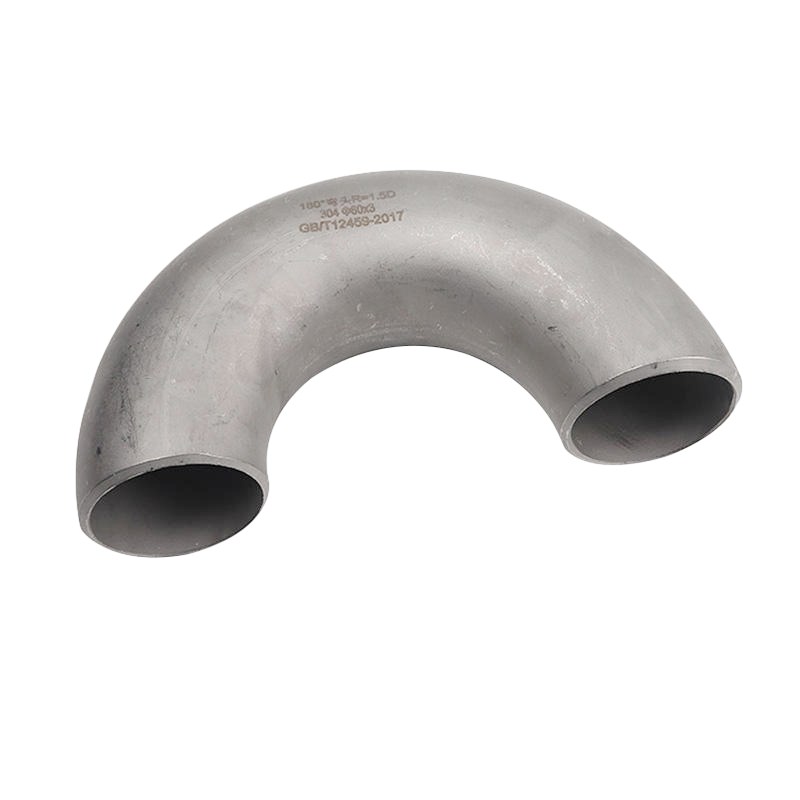 180°Long U-Shaped Welded Elbow 304 Stainless Steel Plumbing Pipe Fittings