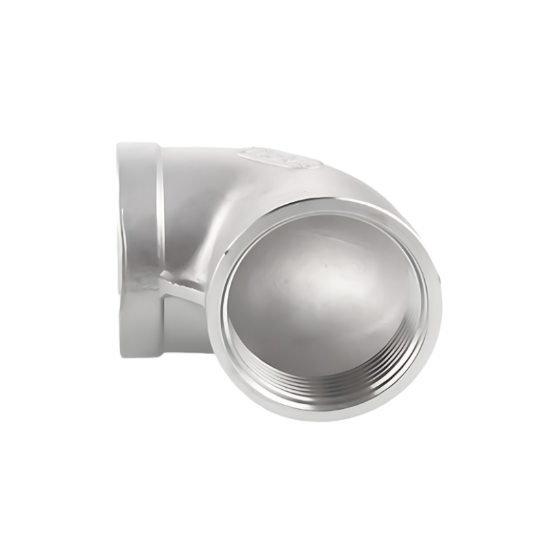 316L Stainless Steel Hot Dipped Threaded 90°Elbow Pipe Fittings