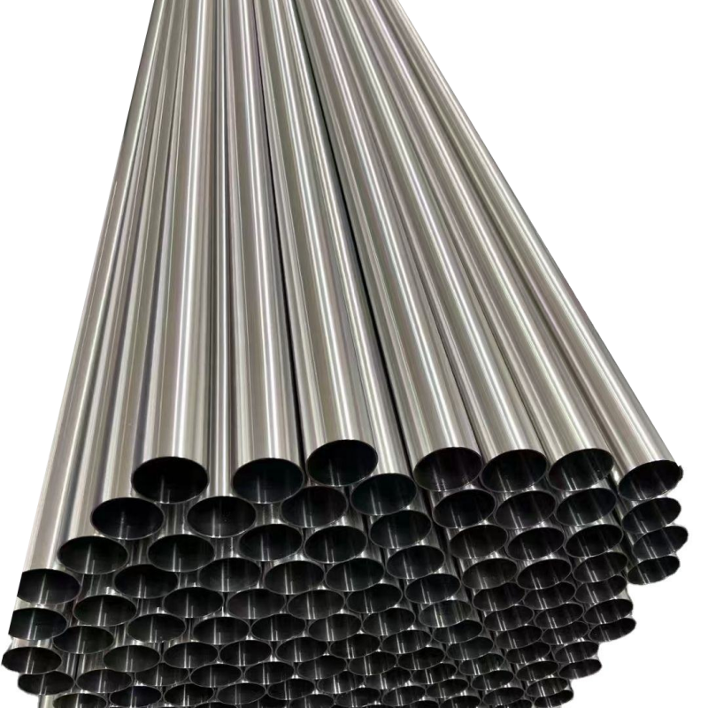 Thin Wall Polished Bright Welded Stainless Steel Round Pipe For Gas