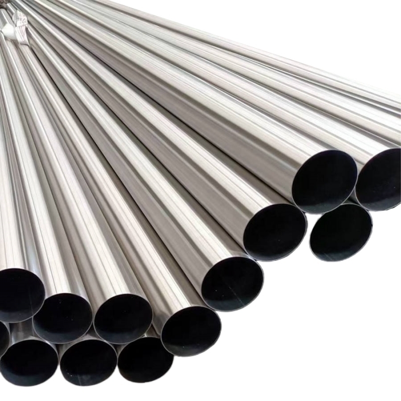 Thin Wall Polished Bright Welded Stainless Steel Round Pipe For Gas