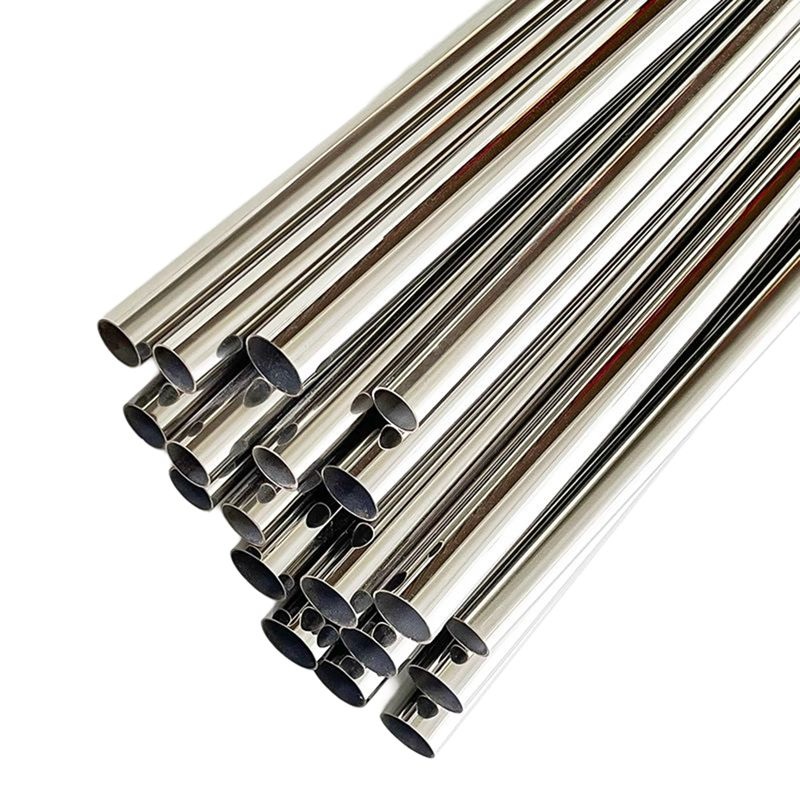 Thin Wall Polished Bright Welded Stainless Steel Round Pipe For Gas