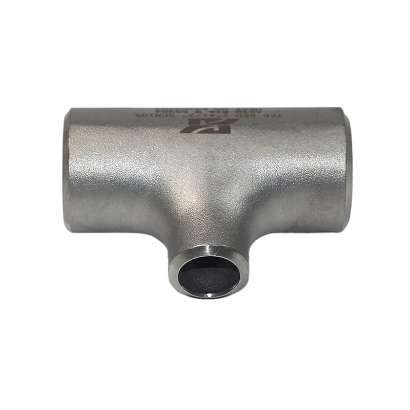 Galvanized Stainless Steel Reducing Tees Fitting Redirect Fluid Flows