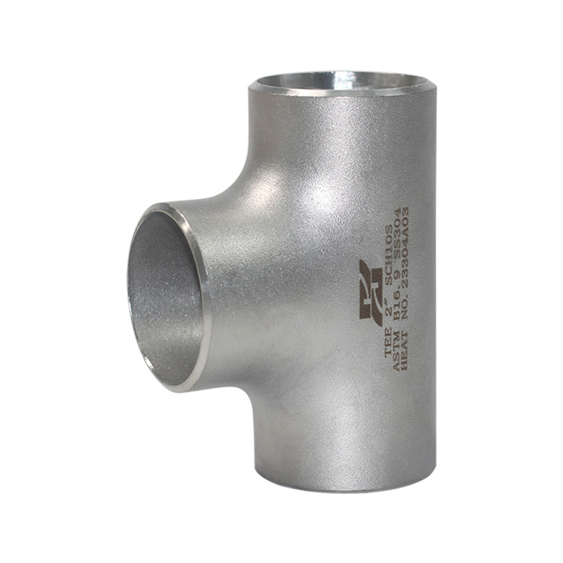 Cold Extrusion Stainless Steel Tube Equal Pipe Tees Fitting