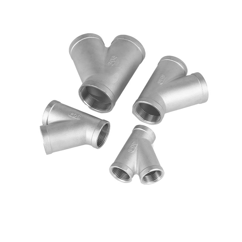 Precision Casting Stainless Steel Lateral Tee Anti-Corrosion Tube Fitting